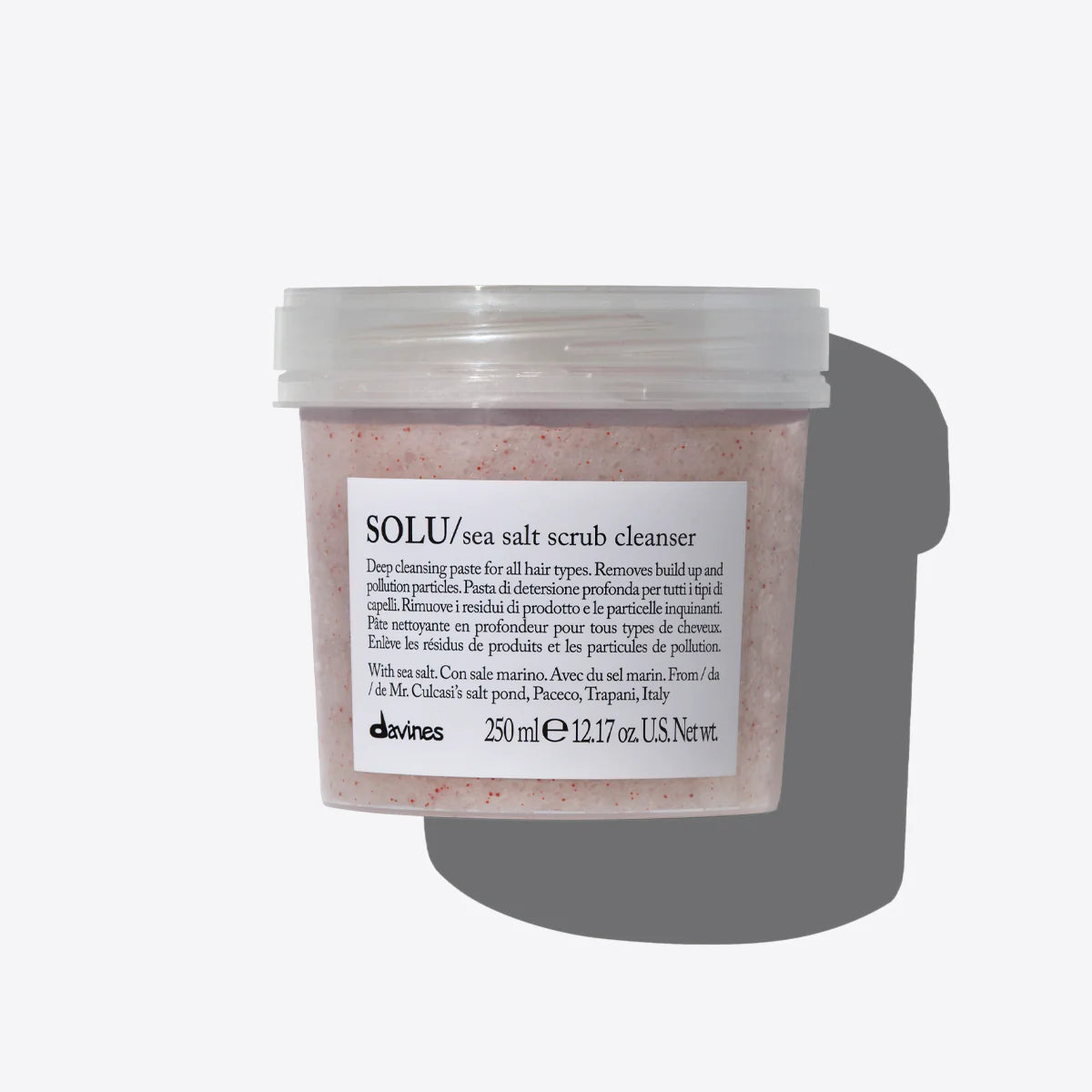 SOLU Salt Scrub Cleanser - Davines Cyprus SOLU Salt Scrub Cleanser - Davines Cyprus
