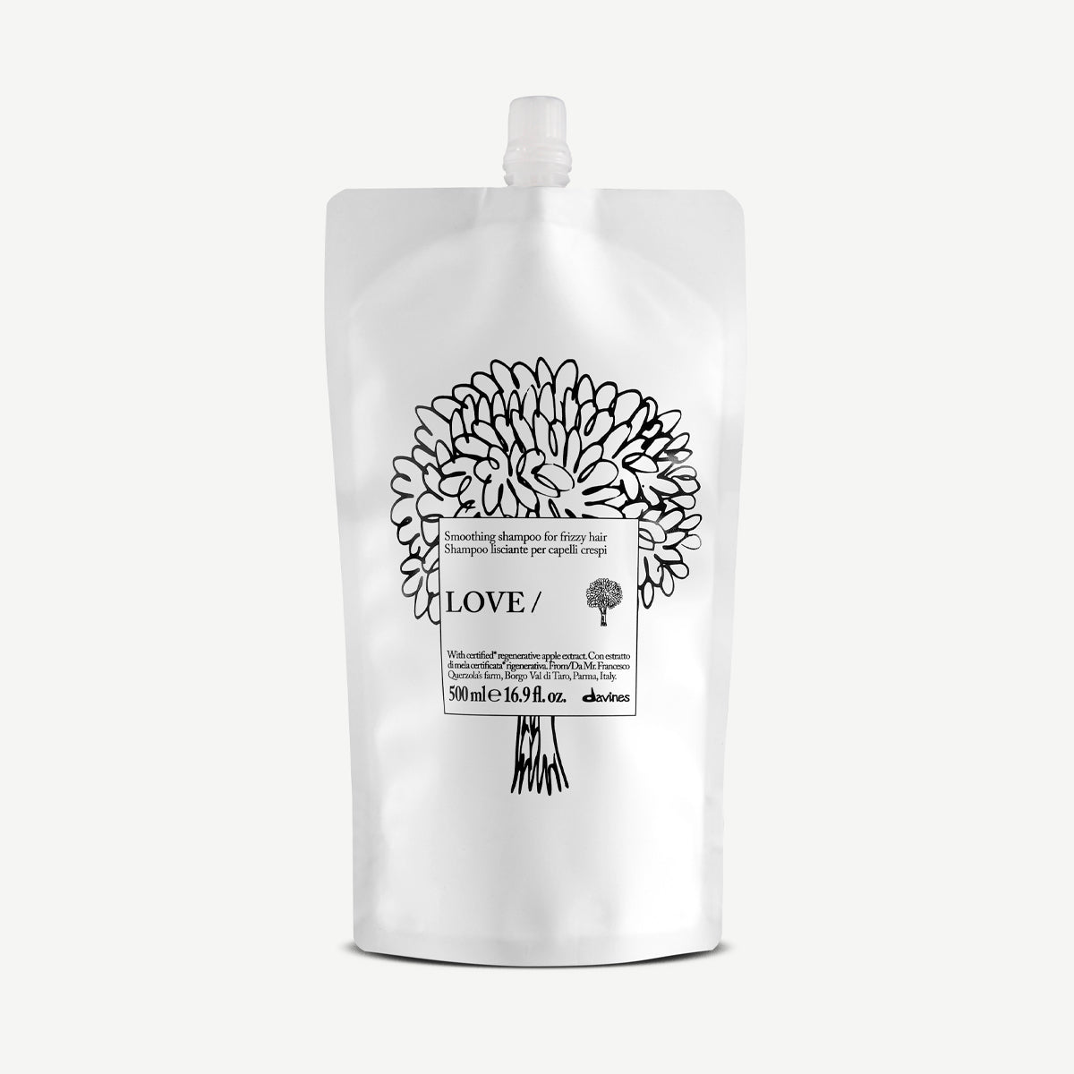 LOVE Smoothing Shampoo Refill Pouch - Davines Cyprus